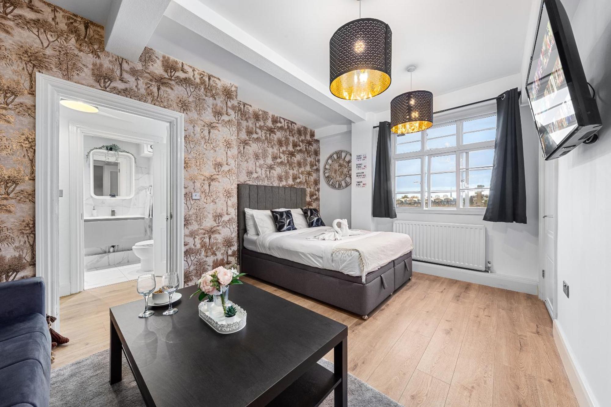 Central London Luxury, Relaxing Apartment! 2 Mins From Paddington Station! Exterior photo